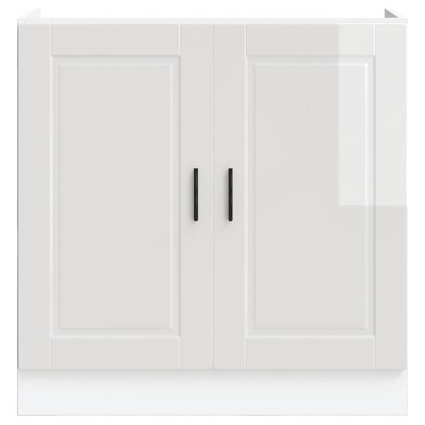 vidaXL Mueble bajo fregadero Porto 80x46x81,5cm madera diseñada