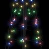 vidaXL &Aacute;rbol de Navidad LED con 390 LED Multicolor 250 cm Hierro