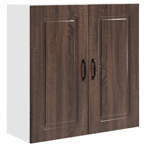 vidaXL Mueble de Cocina Kalmar Roble Marr&oacute;n 80 x 31 x 80 cm