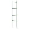 vidaXL Tutores para tomates 6 unidades acero y PP 154 cm