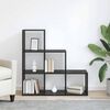 vidaXL Librer&iacute;a Separadora de Ambientes Roble Negro 99 x 29 x 99 cm