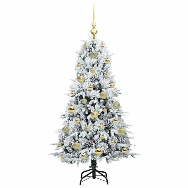 vidaXL &Aacute;rbol de Navidad artificial con ramas articuladas 120 cm
