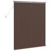vidaXL Persiana Veneciana Marr&oacute;n Oscuro con Patr&oacute;n 150 x 110 cm PVC