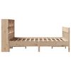 vidaXL Estructura de cama sin colch&oacute;n madera maciza de pino 140x190 cm