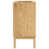 vidaXL Mueble de lavabo para ba&ntilde;o FLORO Marr&oacute;n cera 60 x 40 x 80 cm