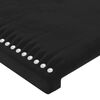 vidaXL Cama box spring con colch&oacute;n terciopelo negro 140x200 cm