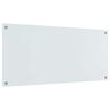 vidaXL Salpicadero de cocina 110 x 50 x 0,6 cm vidrio templado