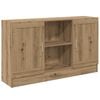 vidaXL Aparador de madera de ingenier&iacute;a roble artisan 120x30,5x70 cm