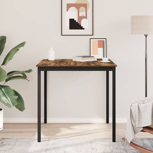 vidaXL Mesa de barra de pie Madera de ingenier&iacute;a