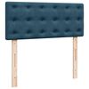 vidaXL Cama otomana con colch&oacute;n 120x190 cm terciopelo azul oscuro