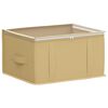 vidaXL Caja de almacenamiento con ventana superior transparente 2 pcs