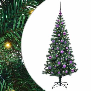 vidaXL &Aacute;rbol de Navidad Artificial Preiluminado Verde 150 cm