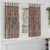 vidaXL Cortinas de Terciopelo 2 pcs Capuchino 175 x 140 cm Terciopelo
