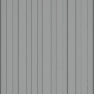 vidaXL Panel para tejado acero galvanizado gris 36 unidades 80x45 cm