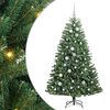 vidaXL &Aacute;rbol de Navidad artificial con ramas articuladas Verde 150 cm