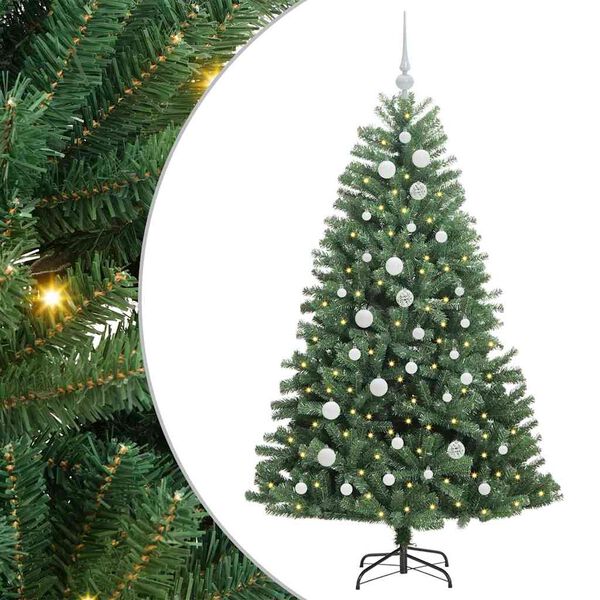 vidaXL &Aacute;rbol de Navidad artificial con ramas articuladas Verde 150 cm