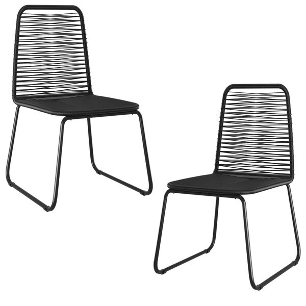 vidaXL Set comedor jard&iacute;n 7 pzas madera maciza acacia rat&aacute;n sint&eacute;tico