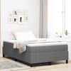 vidaXL Cama tipo Box Spring Gris claro y . 120 x 190 cm Tela de Pana