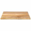 vidaXL Tablero de mesa cuadrado madera maciza de mango 80x80x2,5 cm