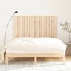 vidaXL Cabecero de cama de pared madera maciza de pino 159,5x3x110 cm