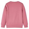 Sudadera infantil patchwork terciopelo color frambuesa 116