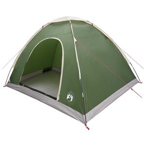 vidaXL Tienda de camping con techo Verde 275 x 215 x 125 cm