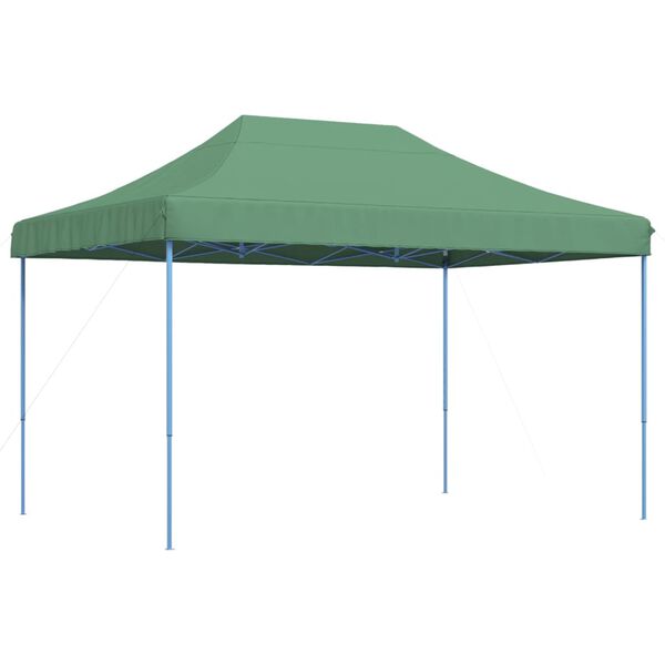 vidaXL Tienda de fiesta plegable Pop-Up verde 410x279x315 cm