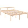 vidaXL Cama para personas mayores madera maciza de pino 140x200 cm