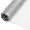 vidaXL Malla mosquitera de aluminio plateada 80x1000 cm