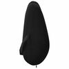 vidaXL Almohada con almohada Ajustable Negro 42 x 32 x 14 cm Poli&eacute;ster
