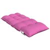 vidaXL Cojines para silla con respaldo bajo 6 uds tela Oxford rosa