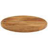 vidaXL Tablero de mesa redondo madera maciza de mango &Oslash; 50x3,8 cm