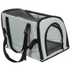 TRIXIE Silla de coche para mascotas gris y negro 44x40x37 cm
