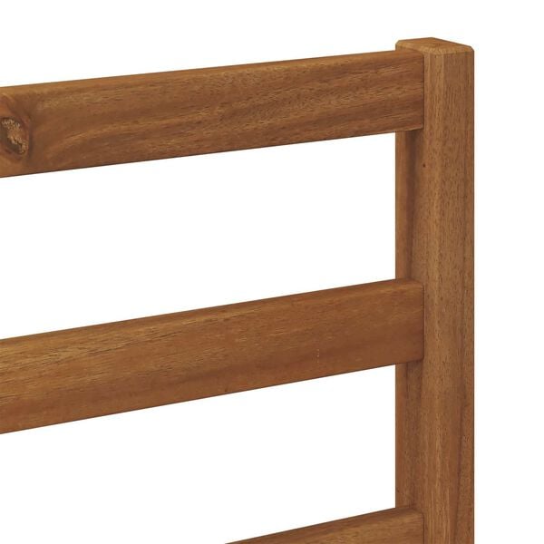 vidaXL Juegos de sof&aacute;s 3 pcs Natural Madera de Acacia S&oacute;lida