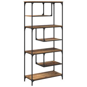 vidaXL Estanter&iacute;a 6 niveles 81 x 36 x 176 cm Madera de ingenier&iacute;a