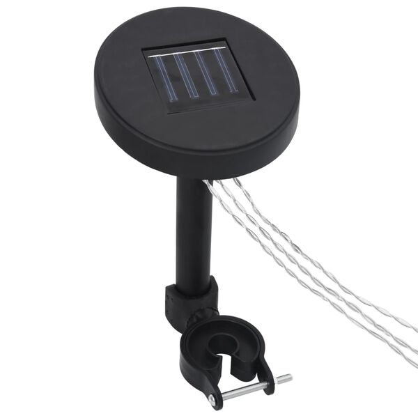 vidaXL Cadena de luces para cenador con panel solar