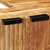 vidaXL Gabinete de Lavabo para Ba&ntilde;o con puerta Madera de Acacia S&oacute;lida