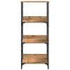 vidaXL Estanter&iacute;a de madera de ingenier&iacute;a roble artisan 50x33x117,5 cm