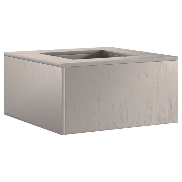 vidaXL Hoguera Marrón 60 x 60 x 30 cm Acero