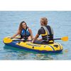 Intex Set barca inflable con remos y bomba Challenger 2 68367NP