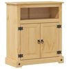 vidaXL Armario de ba&ntilde;o Corona madera maciza de pino 70x33x80 cm