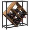 vidaXL Estante de Vino Madera vieja 51 x 18 x 52,5 cm