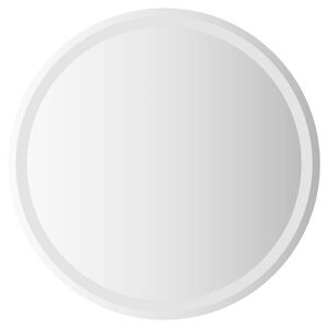 vidaXL Espejo de ba&ntilde;o LED Transparente &Oslash; 70 cm vidrio templado