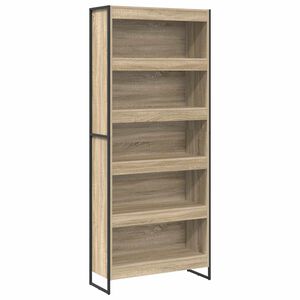 vidaXL Estanter&iacute;a para libros 80 x 30 x 189,5 cm Madera de ingenier&iacute;a
