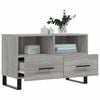vidaXL Mueble de TV madera de ingenier&iacute;a gris Sonoma 80x36x50 cm
