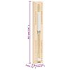 vidaXL Reloj de arena para sauna 15 minutos madera maciza de pino