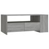 vidaXL Mesa de centro madera de ingenier&iacute;a gris Sonoma 102x55x42 cm