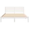 vidaXL Estructura de cama 150 x 200 cm Madera de pino macizo
