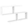 vidaXL Estante de pared Blanco 100 x 12 x 50,5 cm Madera de ingenier&iacute;a