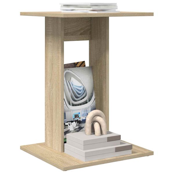 vidaXL Mesa lateral Roble Sonoma 45 x 40 x 62,5 cm
